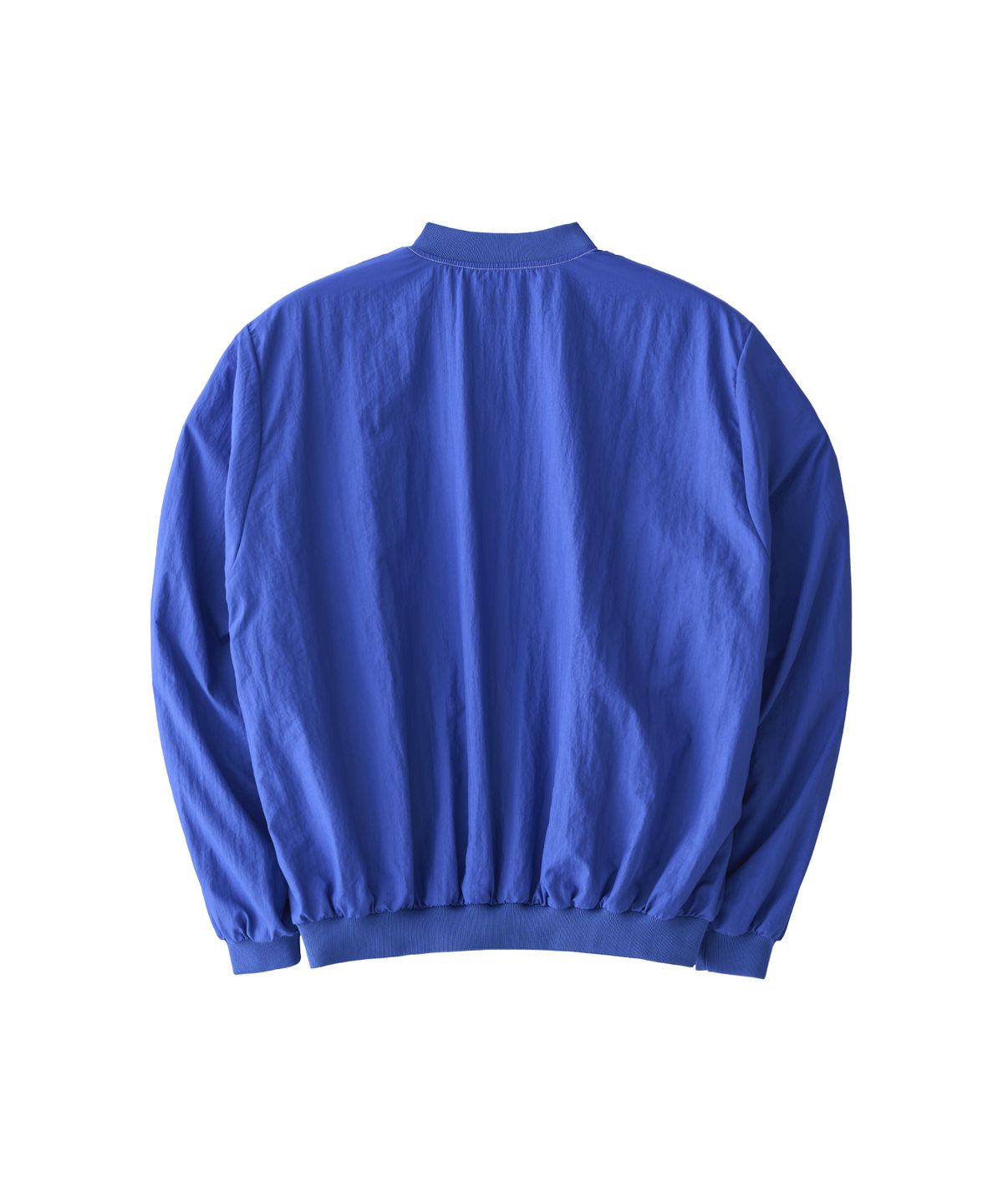 투위드(TUEWID) V-neck wind shell pullover in varsity blue