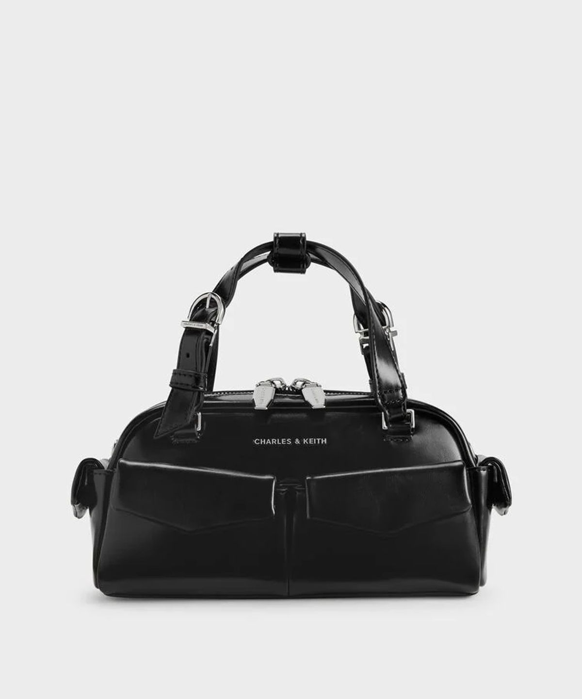 찰스앤키스(CHARLES & KEITH) 레이첼 멀티 포켓 볼링백 3colors CK2-30160259