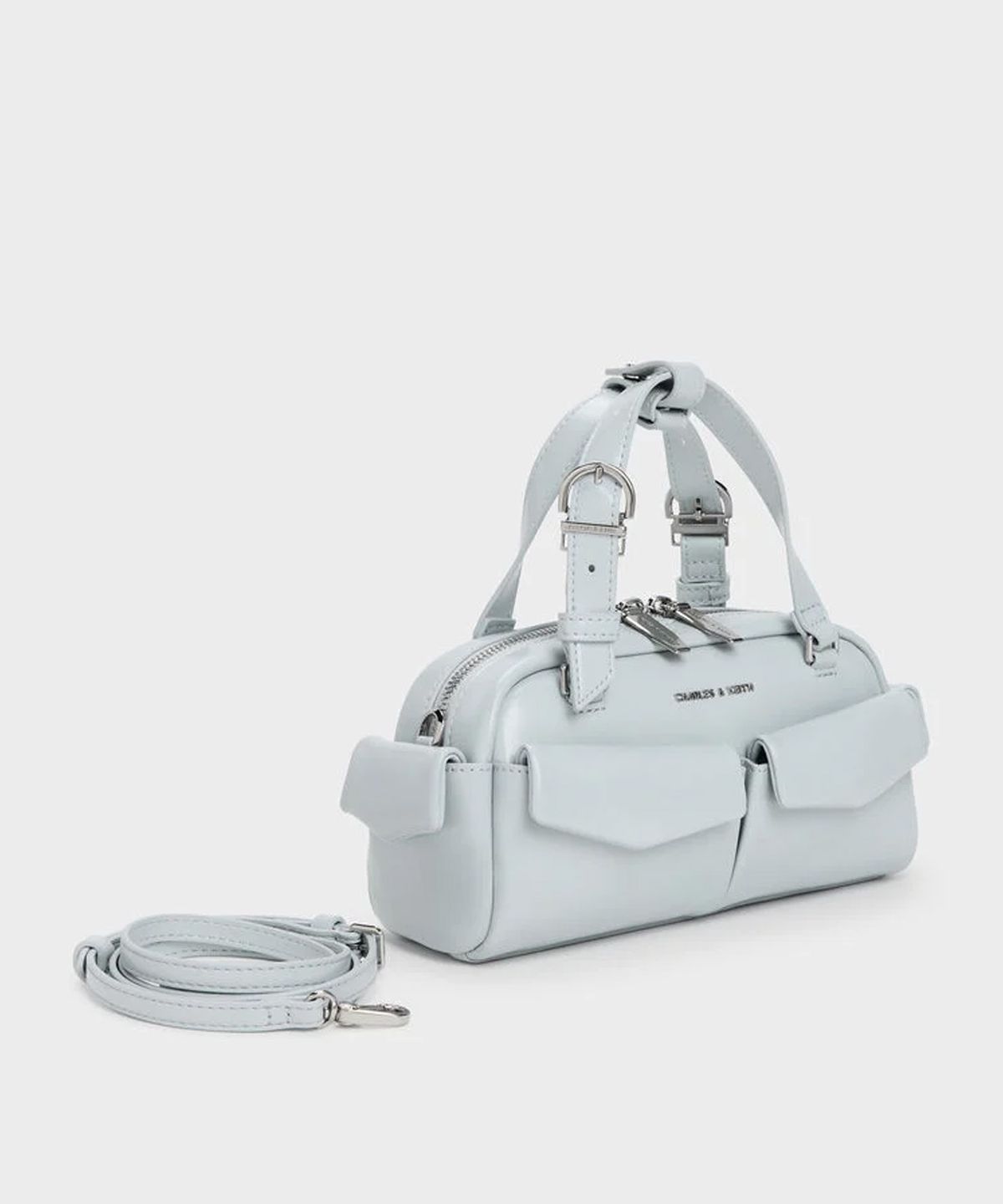 찰스앤키스(CHARLES & KEITH) 레이첼 멀티 포켓 볼링백 3colors CK2-30160259