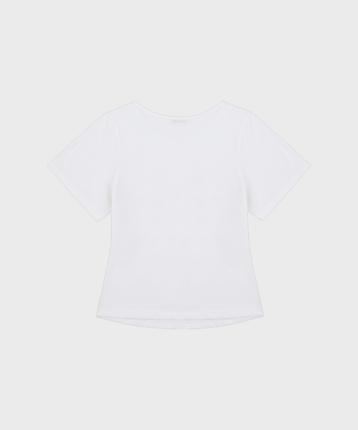 업드래프트(UPDRAFT) SPARK PRINT SLIM T-SHIRTS [WHITE]