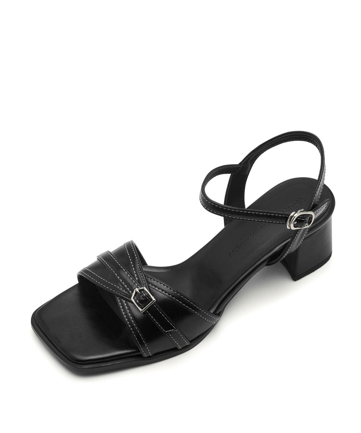스퍼(SPUR) Voil Strap Sandal 스트랩 샌들 5.8cm -WS8033 (2color)
