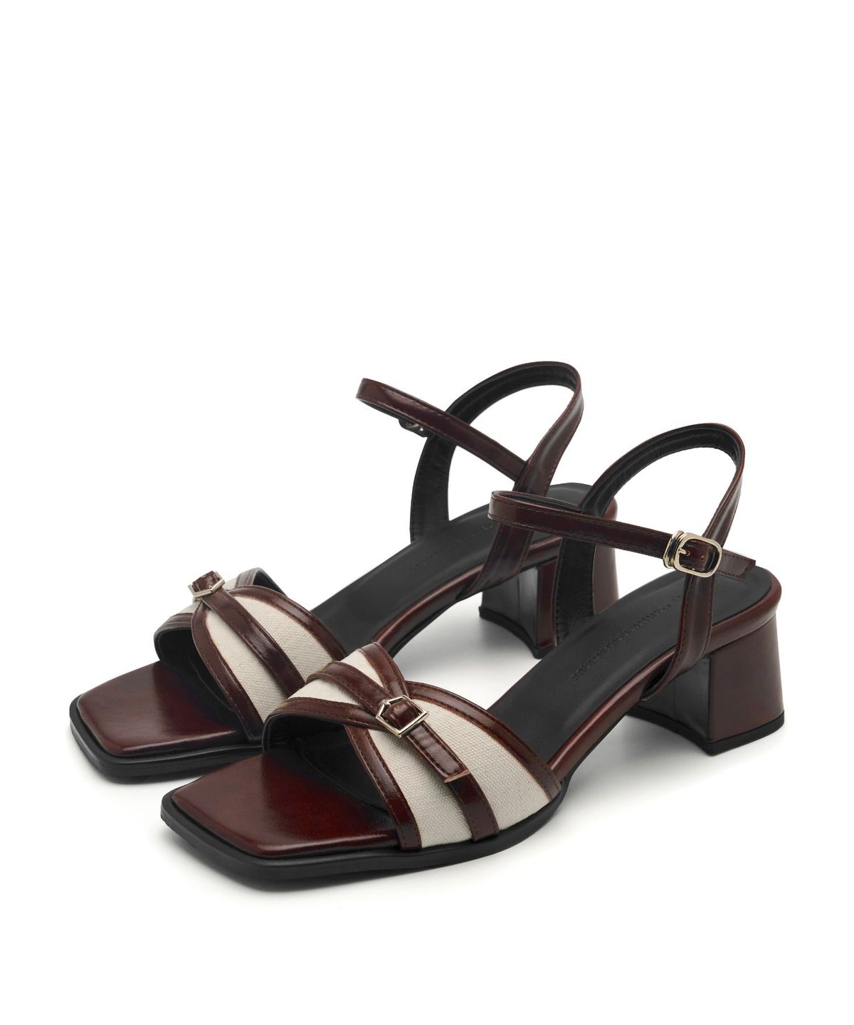 스퍼(SPUR) Voil Strap Sandal 스트랩 샌들 5.8cm -WS8033 (2color)