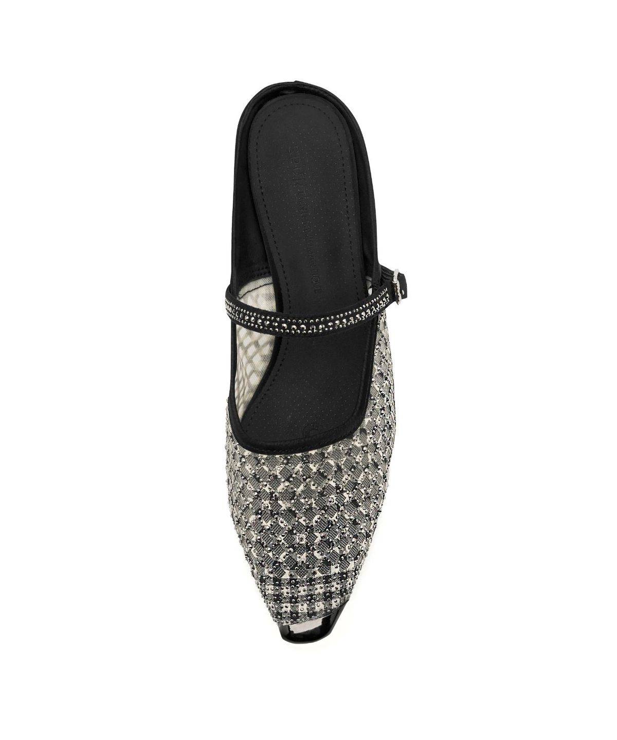 스퍼(SPUR) Aria Crystal Mesh Mule Sandal 뮬 샌들 6.2cm -WS9039 (1color)