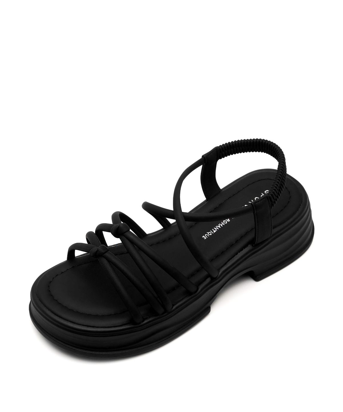 스퍼(SPUR) Dune Double X Softly Sandal 스트랩 샌들 5.5cm -WS9042 (2color)