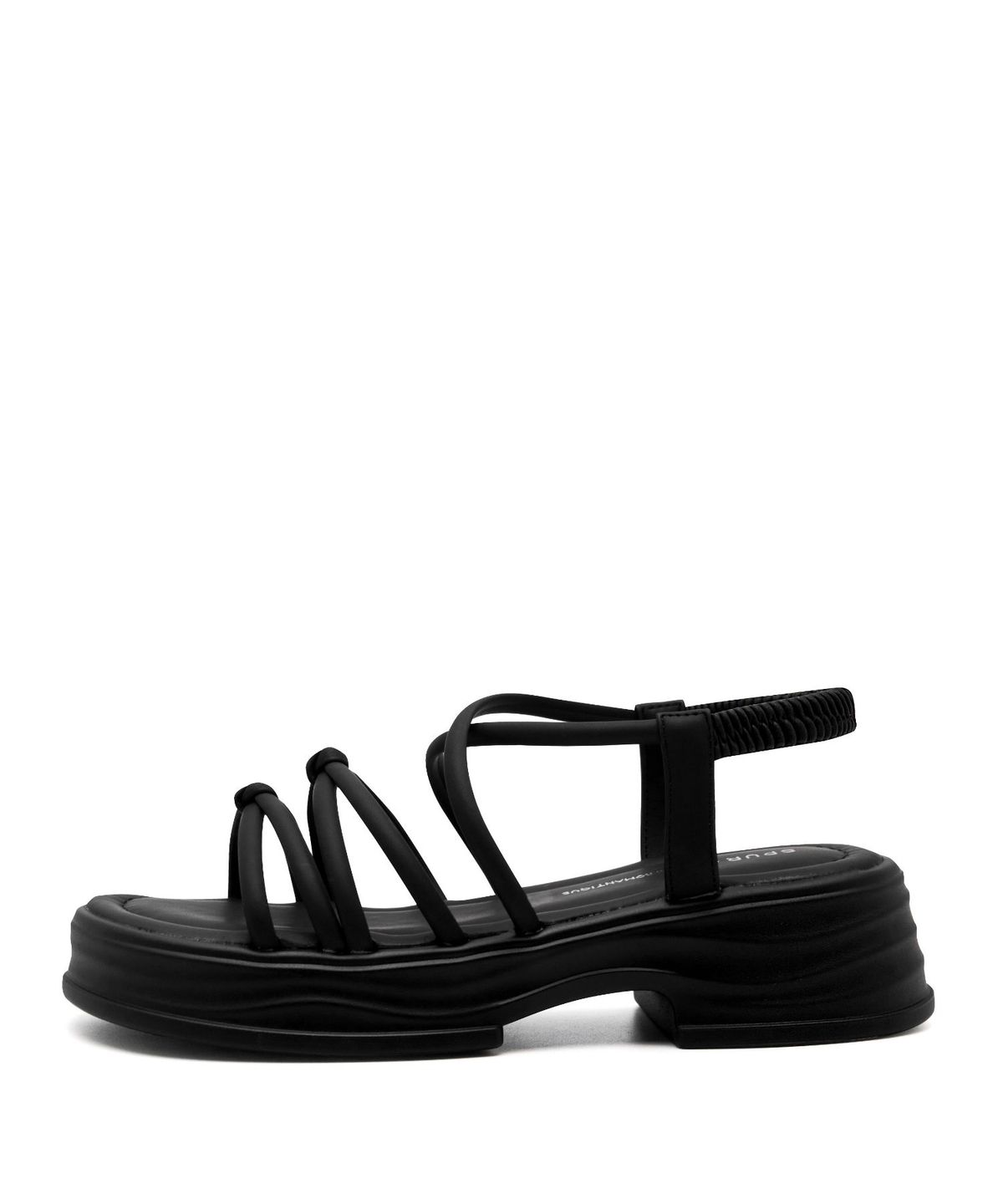 스퍼(SPUR) Dune Double X Softly Sandal 스트랩 샌들 5.5cm -WS9042 (2color)