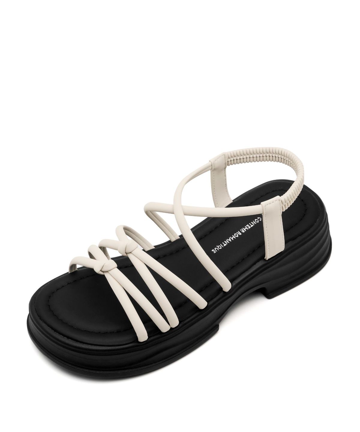 스퍼(SPUR) Dune Double X Softly Sandal 스트랩 샌들 5.5cm -WS9042 (2color)