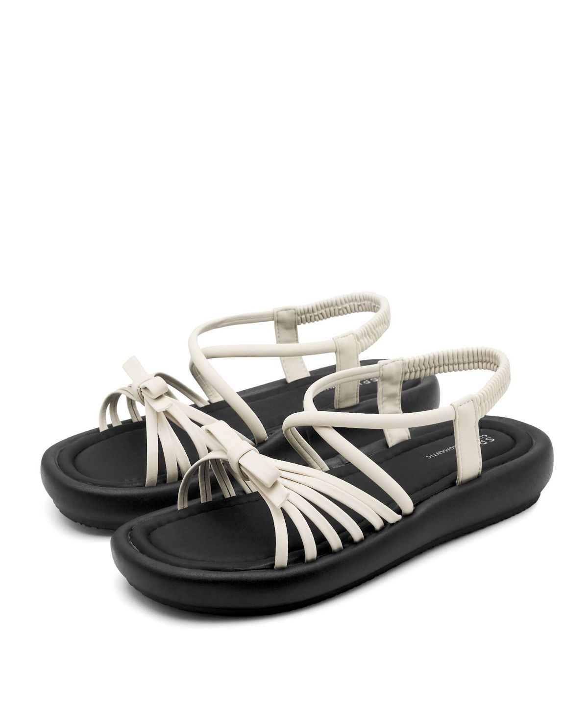 스퍼(SPUR) Goa Bow Strape Softly Sandal 스트랩 샌들 3cm -WS9044 (2color)