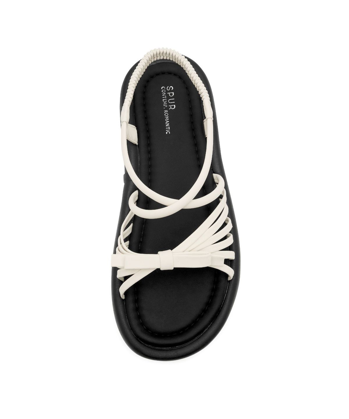 스퍼(SPUR) Goa Bow Strape Softly Sandal 스트랩 샌들 3cm -WS9044 (2color)