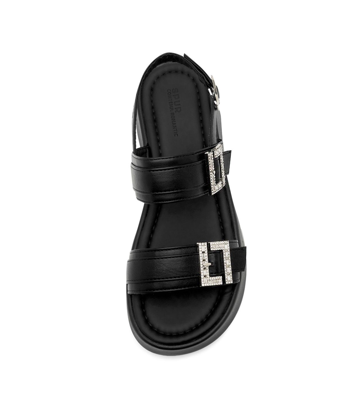 스퍼(SPUR) Dune Double Belted Sandal 스트랩 샌들 6.5cm -WS9051 (2color)