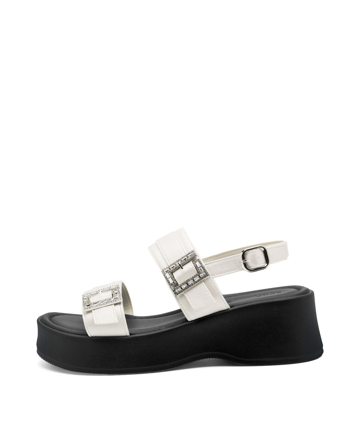 스퍼(SPUR) Dune Double Belted Sandal 스트랩 샌들 6.5cm -WS9051 (2color)