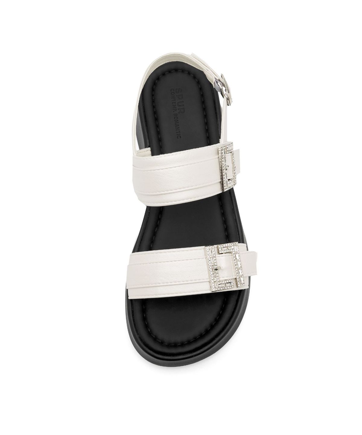 스퍼(SPUR) Dune Double Belted Sandal 스트랩 샌들 6.5cm -WS9051 (2color)