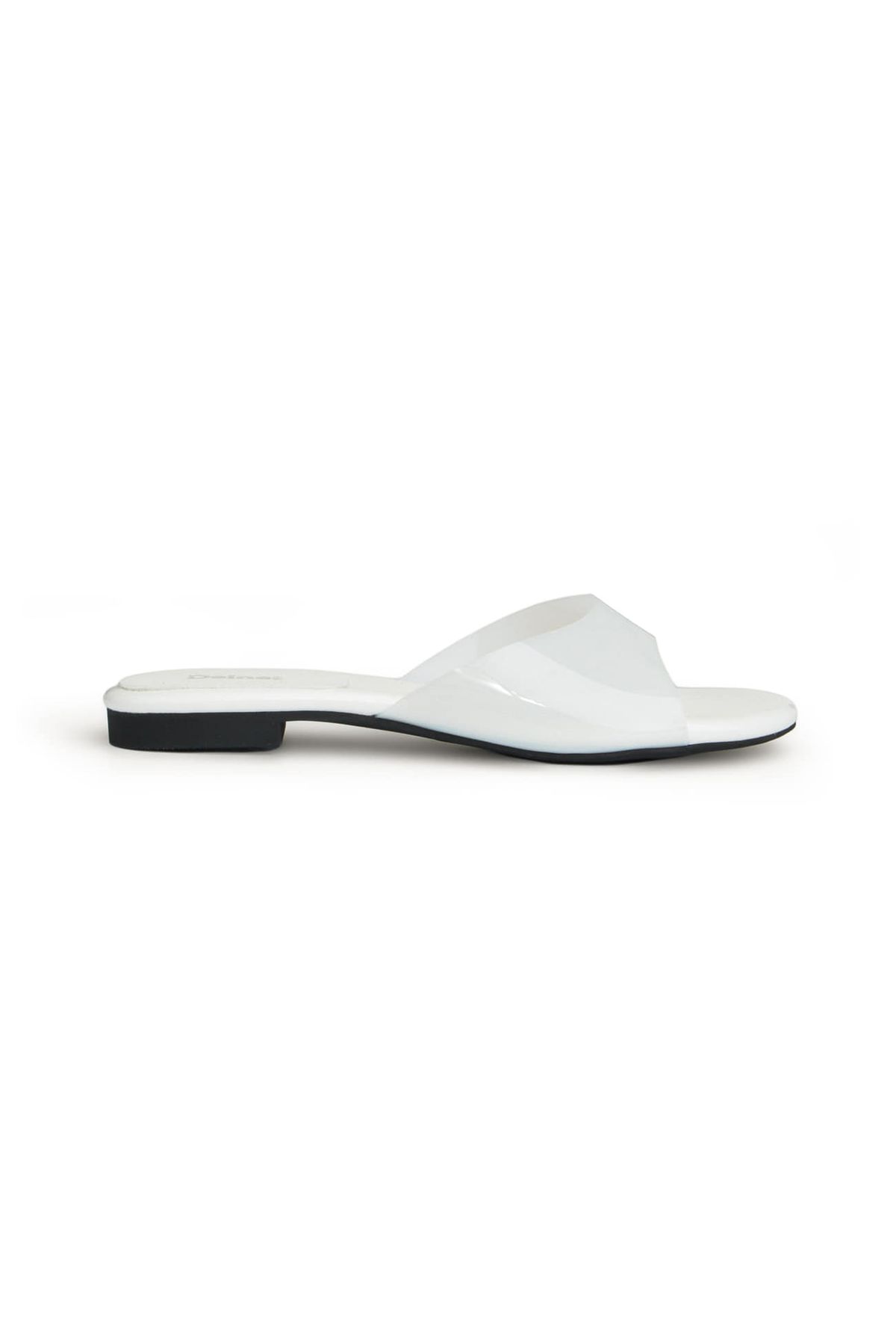 다이닛(DEINET) JELLY SLIPPERS IN WHITE