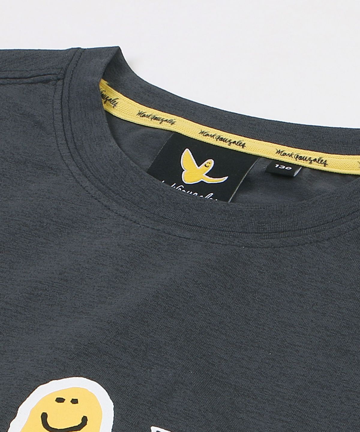 마크곤잘레스 키즈(MARK GONZALES KIDS) 하이 엔젤 그래픽 티셔츠_차콜_MG62TS24CH