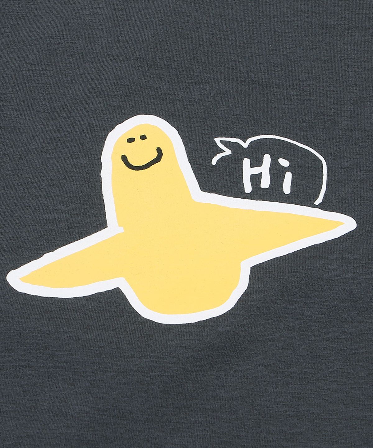 마크곤잘레스 키즈(MARK GONZALES KIDS) 하이 엔젤 그래픽 티셔츠_차콜_MG62TS24CH