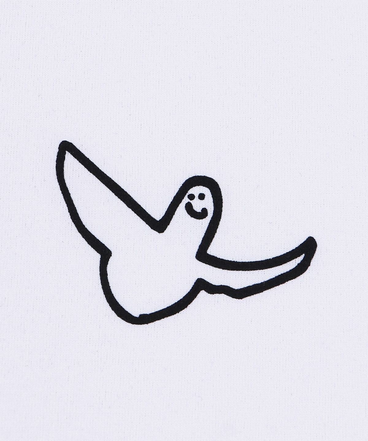 마크곤잘레스 키즈(MARK GONZALES KIDS) 라인 엔젤 로고 티셔츠_오프화이트_MG62TS26OW