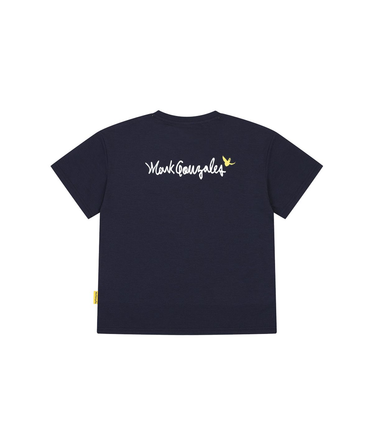 마크곤잘레스 키즈(MARK GONZALES KIDS) 시그니처 엔젤 로고 티셔츠_네이비_MG62TS27NY