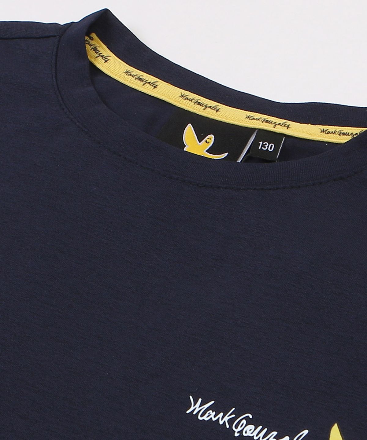 마크곤잘레스 키즈(MARK GONZALES KIDS) 시그니처 엔젤 로고 티셔츠_네이비_MG62TS27NY
