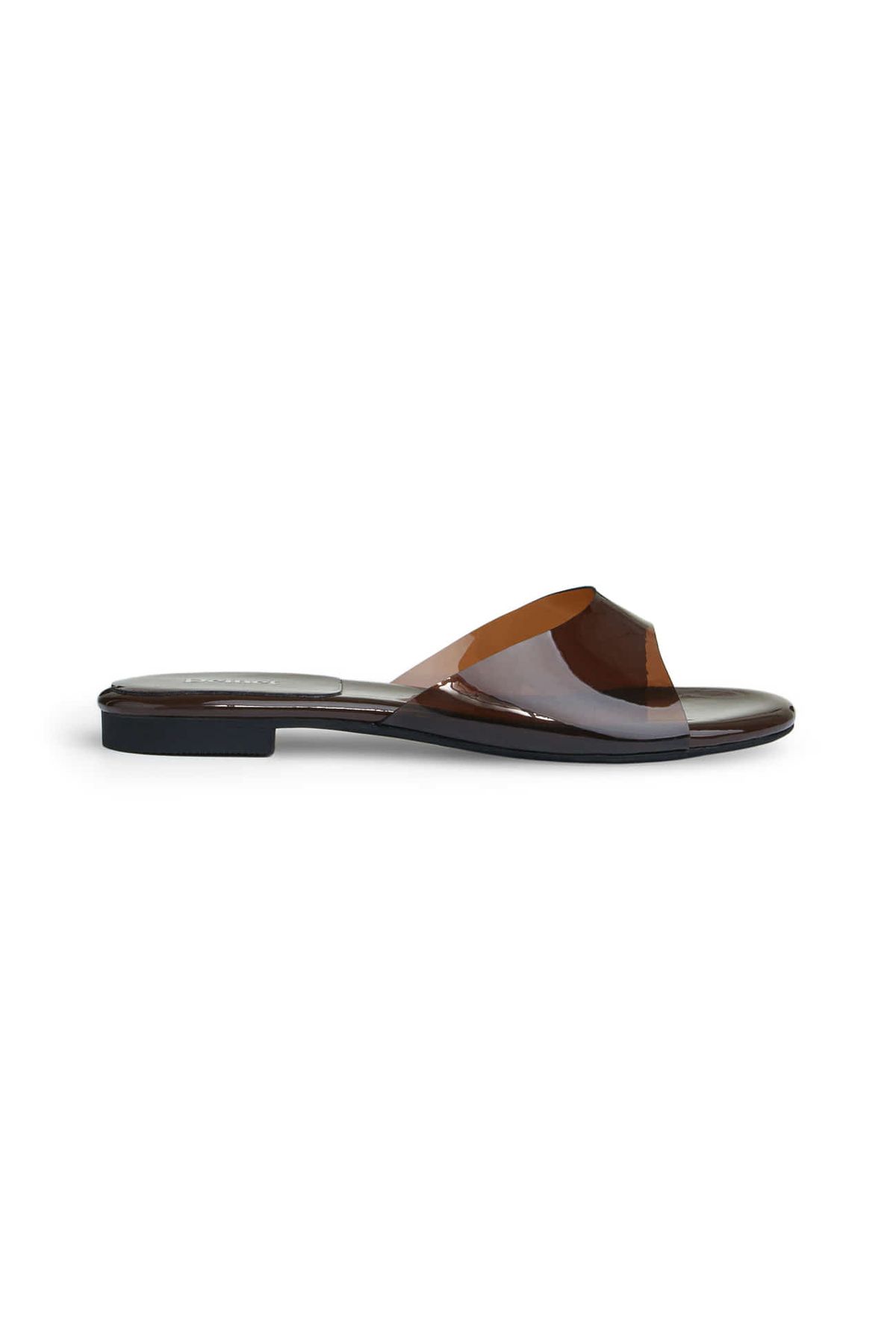 다이닛(DEINET) JELLY SLIPPERS IN BROWN