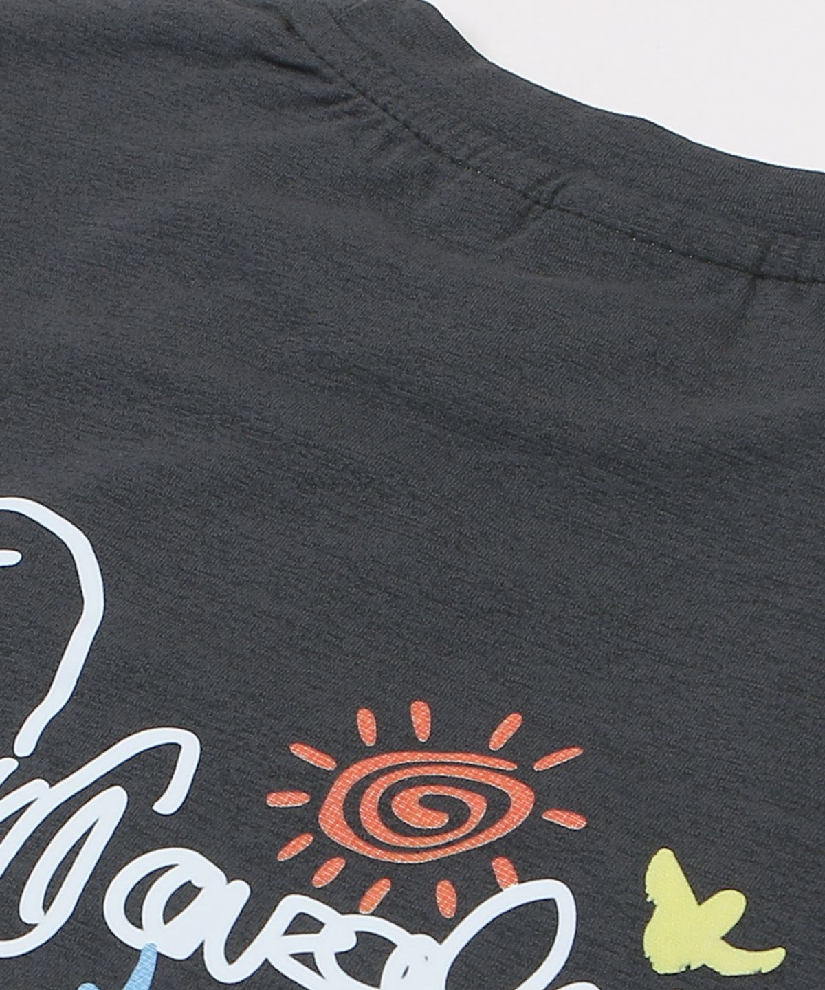 마크곤잘레스 키즈(MARK GONZALES KIDS) 아트워크 엔젤 티셔츠_차콜_MG62TS28CH