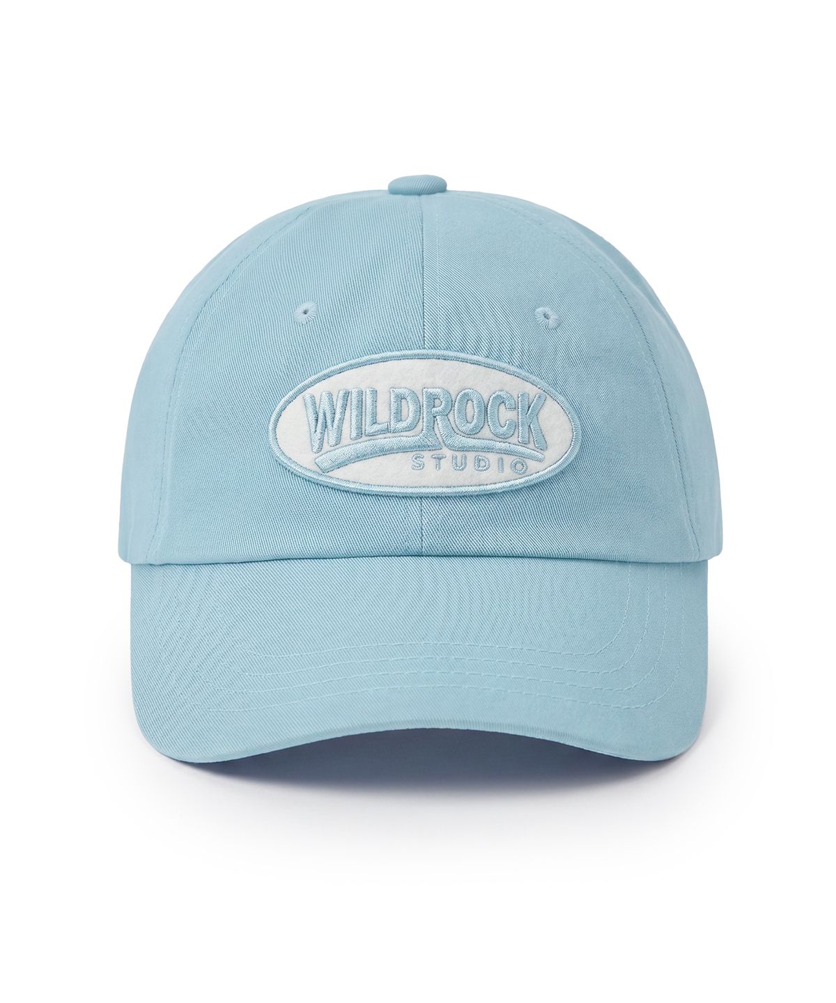와일드락(WILDROCK) Wild Studio Emblem Ball Cap_Sky Blue
