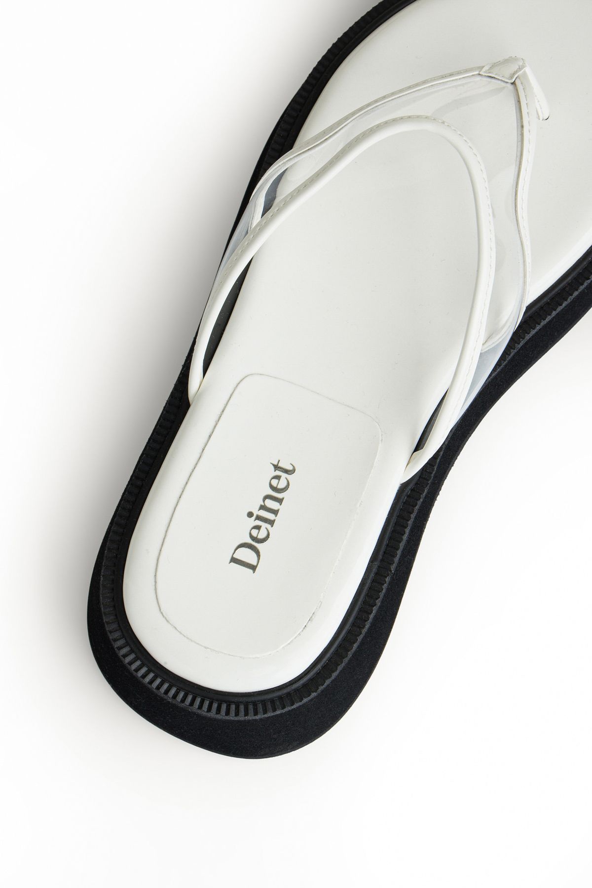 다이닛(DEINET) JELLY FLIP FLOP IN WHITE