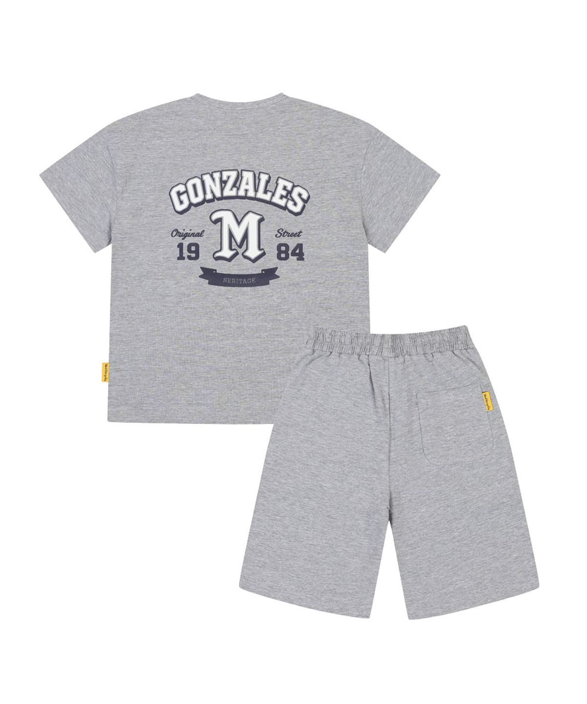 마크곤잘레스 키즈(MARK GONZALES KIDS) 1984 헤리티지 셋업_멜란지그레이_MG62UP81MG