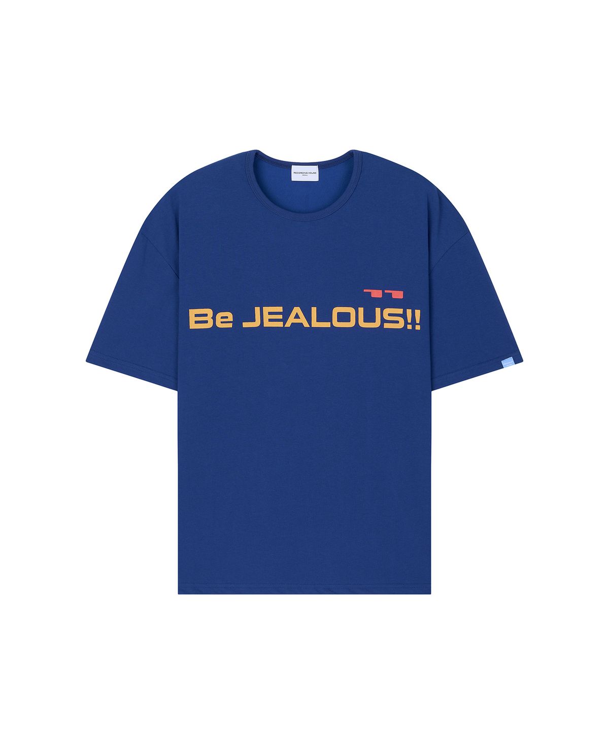레코딩하우스(RECORDINGHOUSE) BE JEALOUS!! HALF SLEEVE [INK BLUE]