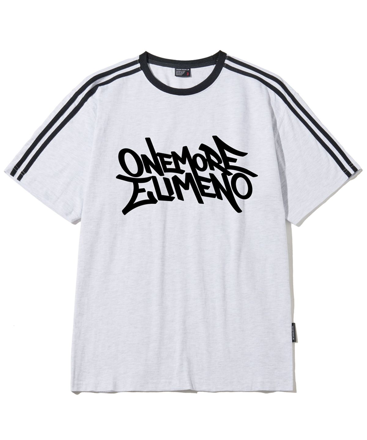 엘리메노(ELIMENO) EL ONEMORE 트랙 라인 반팔티셔츠 5Color