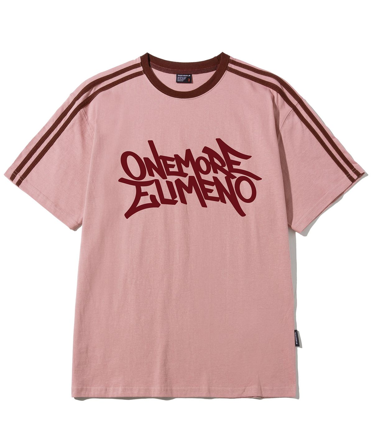 엘리메노(ELIMENO) EL ONEMORE 트랙 라인 반팔티셔츠 5Color