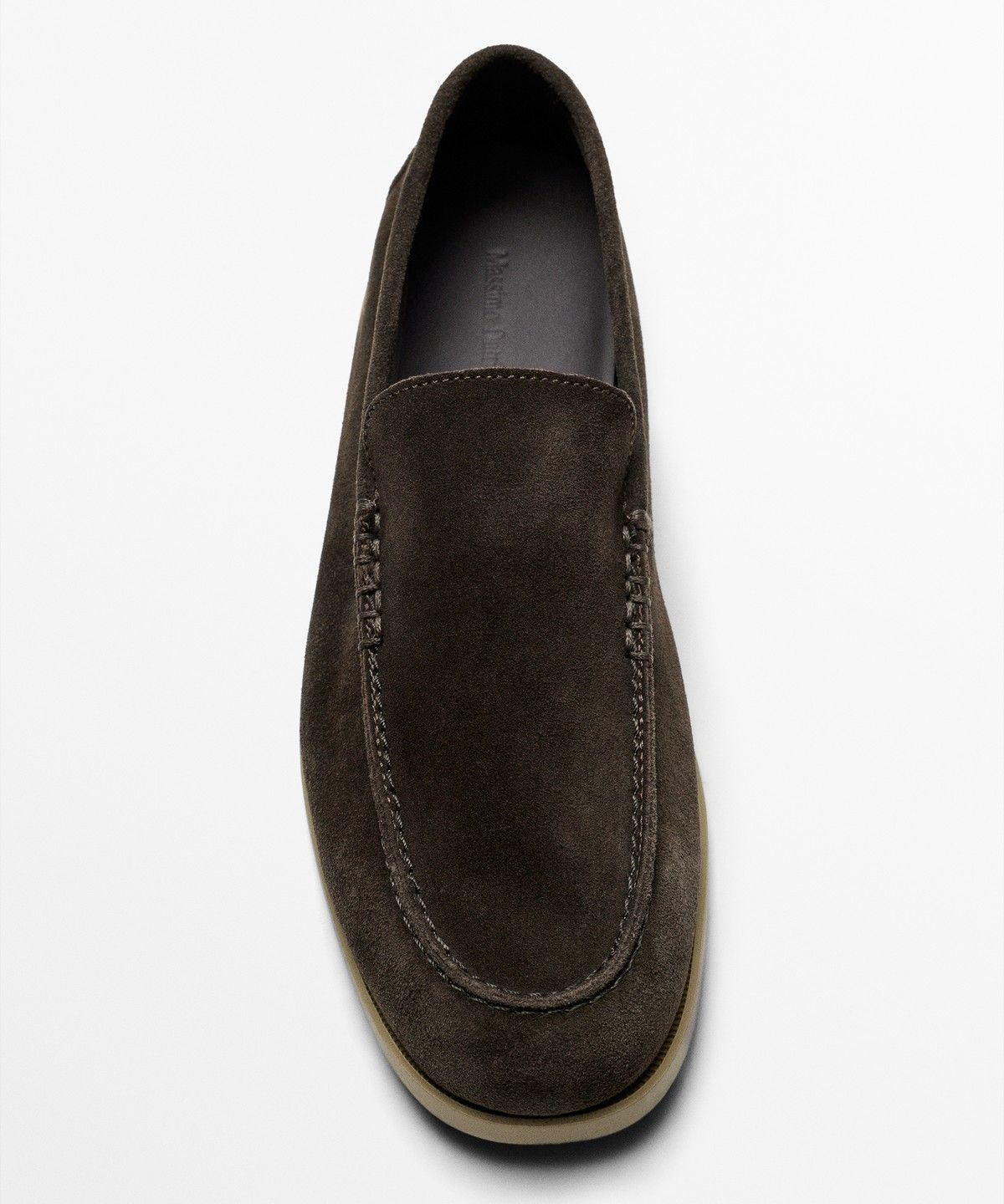 마시모두띠(MASSIMO DUTTI) 소프트 스플리트 스웨이드 레더 로퍼