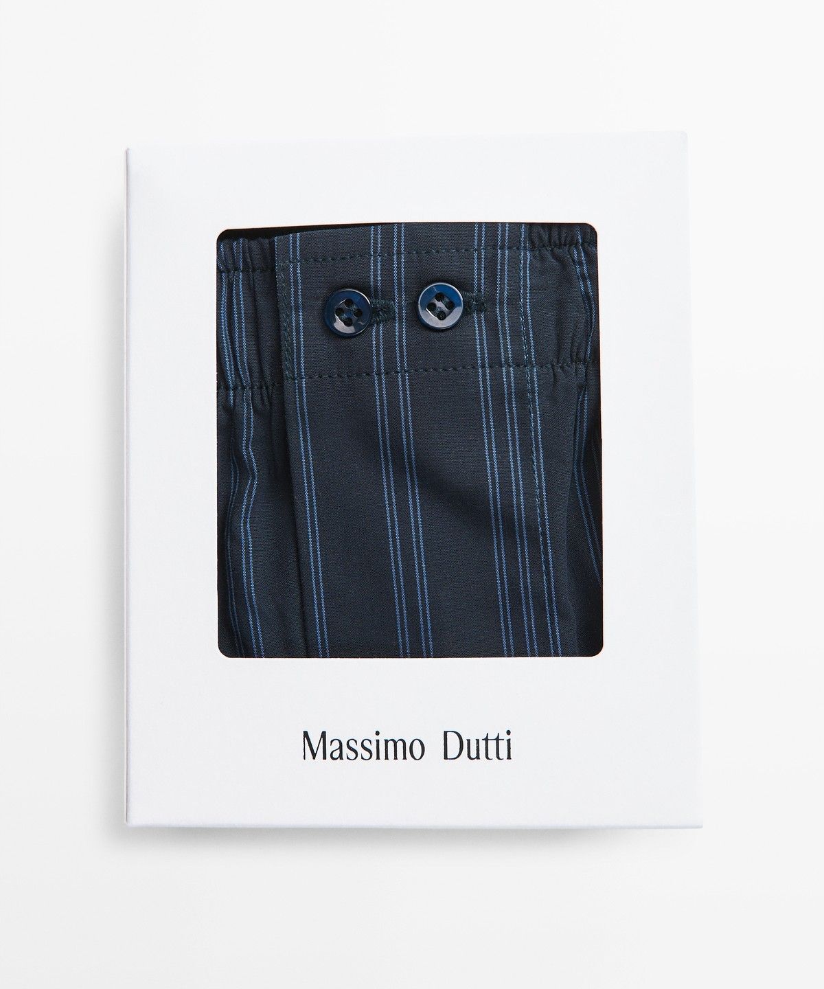 마시모두띠(MASSIMO DUTTI) 100% 코튼 스트라이프 팬티