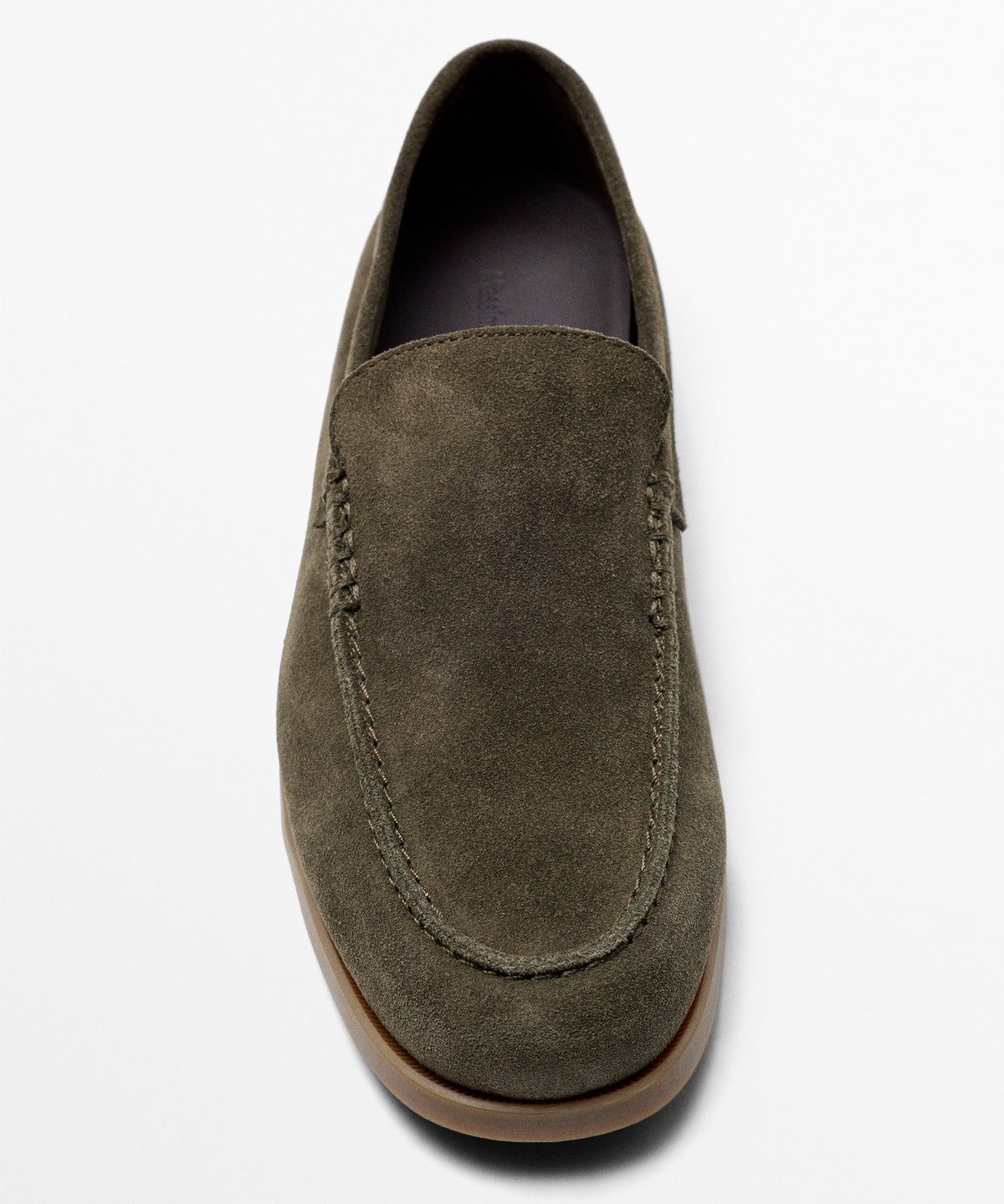 마시모두띠(MASSIMO DUTTI) 소프트 스플리트 스웨이드 레더 로퍼