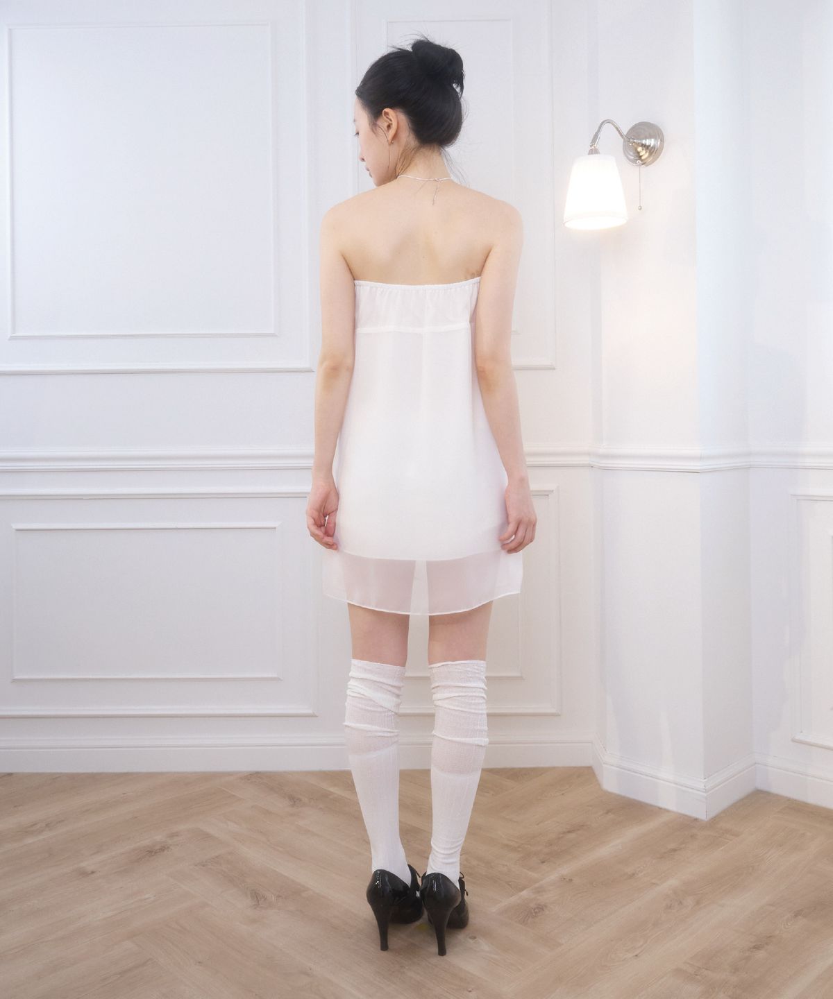 벨리아르(BELLIALEU) LOLA MINI DRESS WHITE