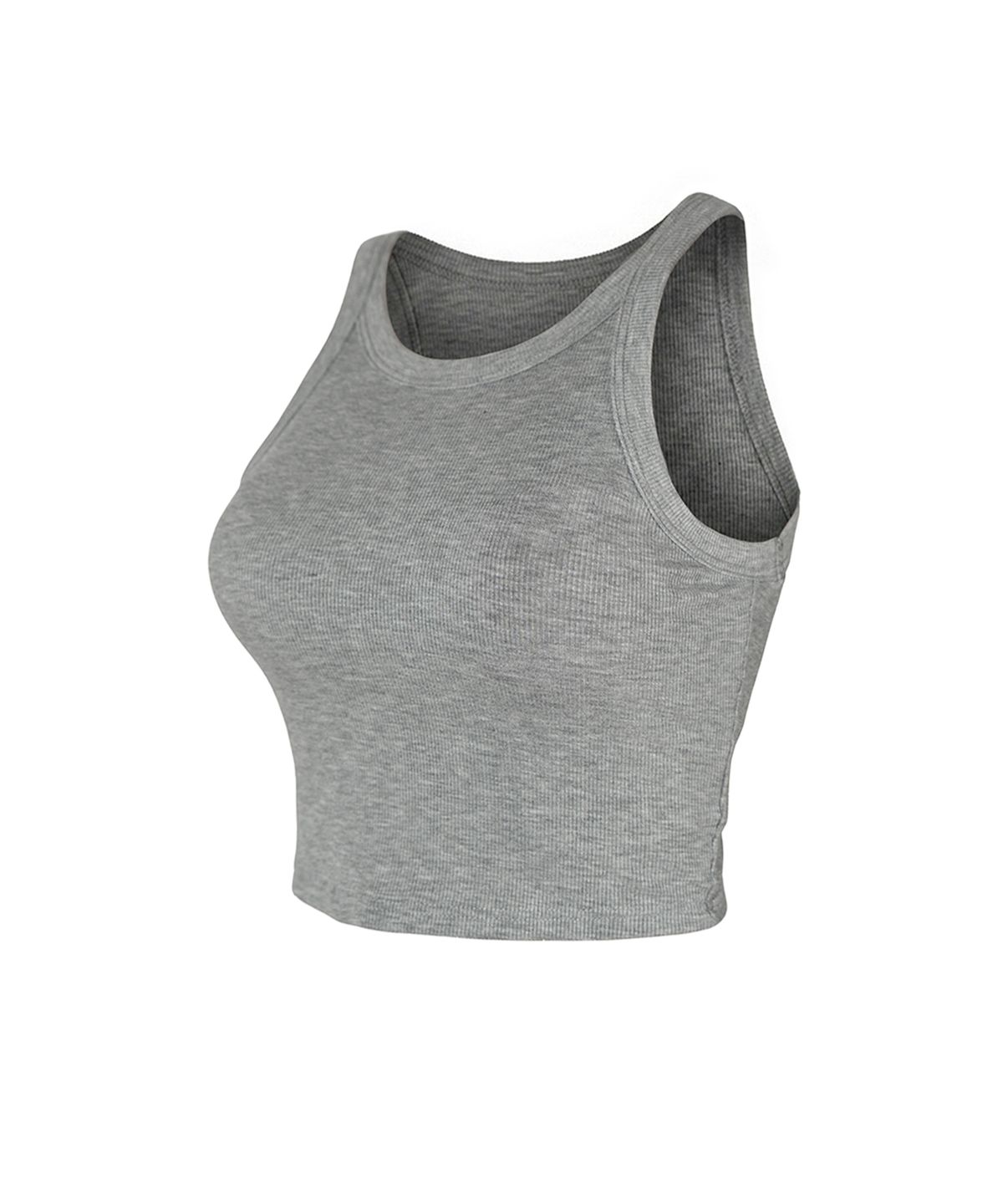 와일(WHILE) BLACK TAPE VOLUME BRA TOP (GREY)