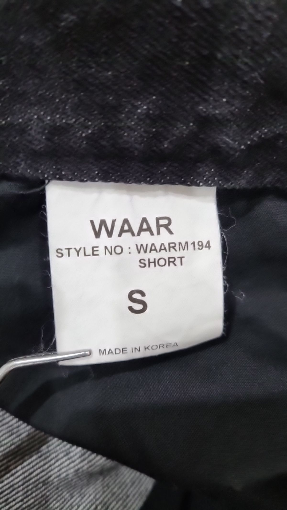 와르(WAAR) 청/데님 팬츠 S
