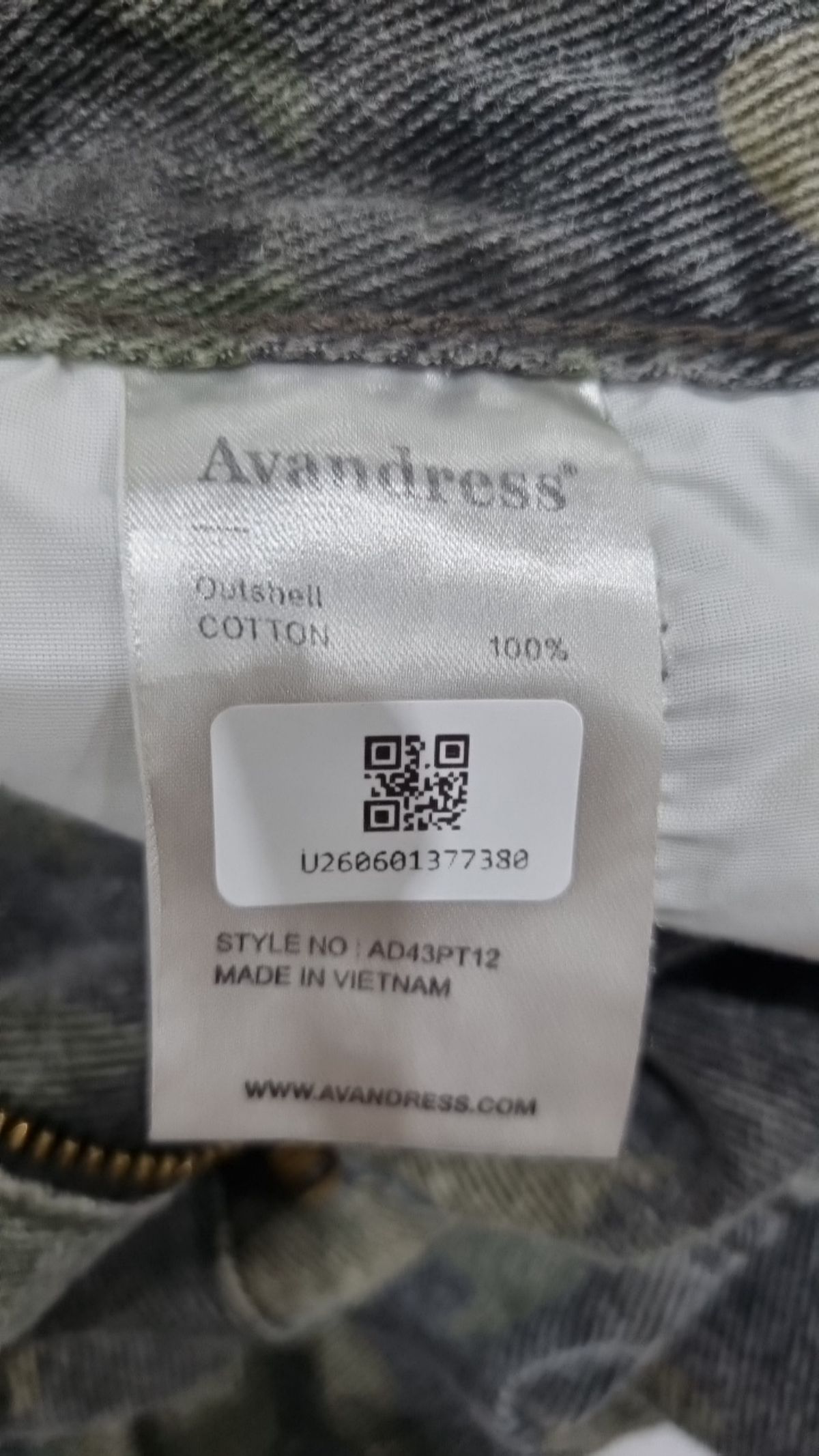 어반드레스(AVANDRESS) 코튼 팬츠 XS