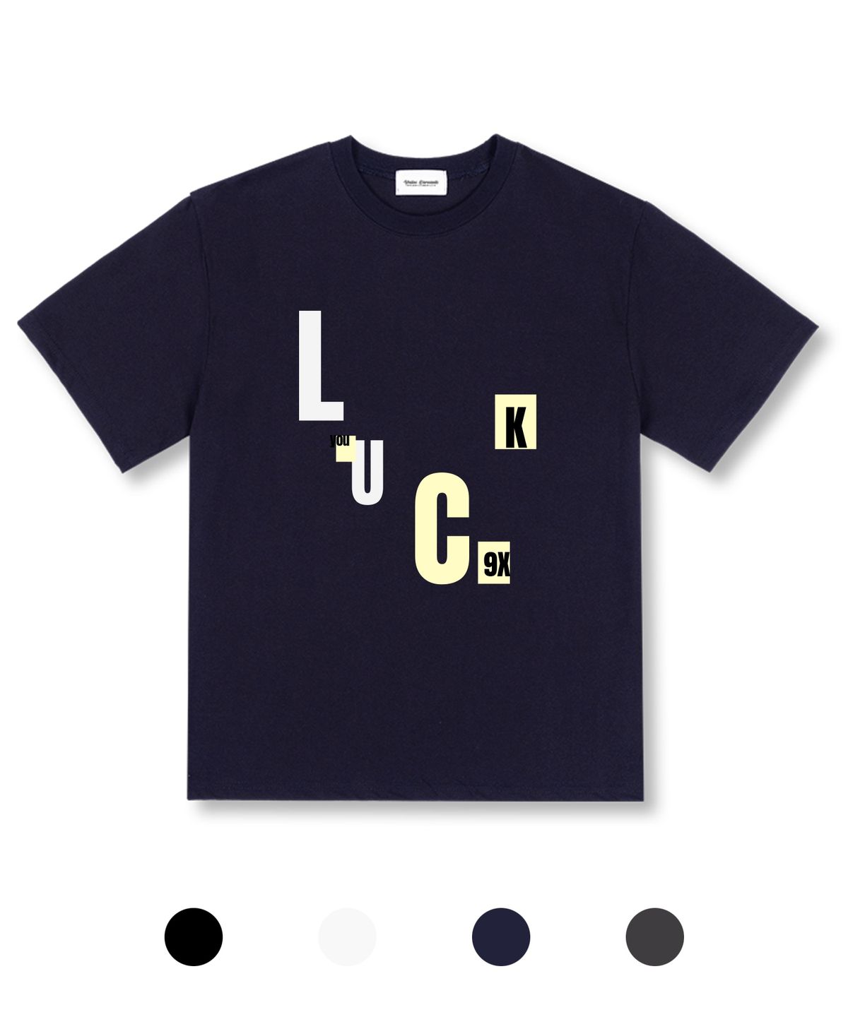 유니온가먼츠(UNION GARMENTS) 럭유 오버핏 반팔 티셔츠 4COLOR