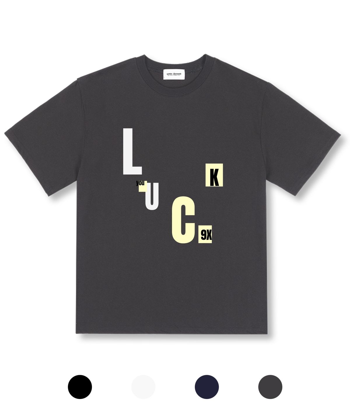 유니온가먼츠(UNION GARMENTS) 럭유 오버핏 반팔 티셔츠 4COLOR