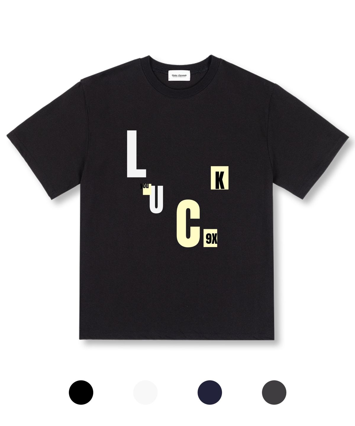 유니온가먼츠(UNION GARMENTS) 럭유 오버핏 반팔 티셔츠 4COLOR