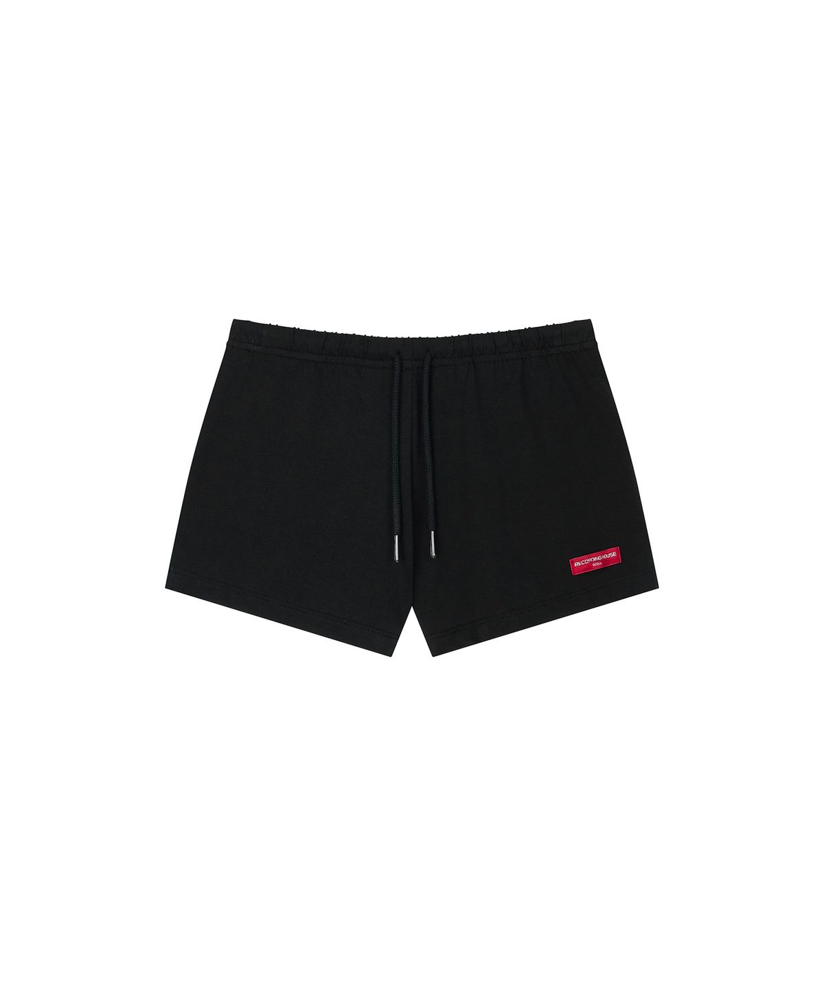 레코딩하우스(RECORDINGHOUSE) W REC SWEAT SHORTS [BLACK]