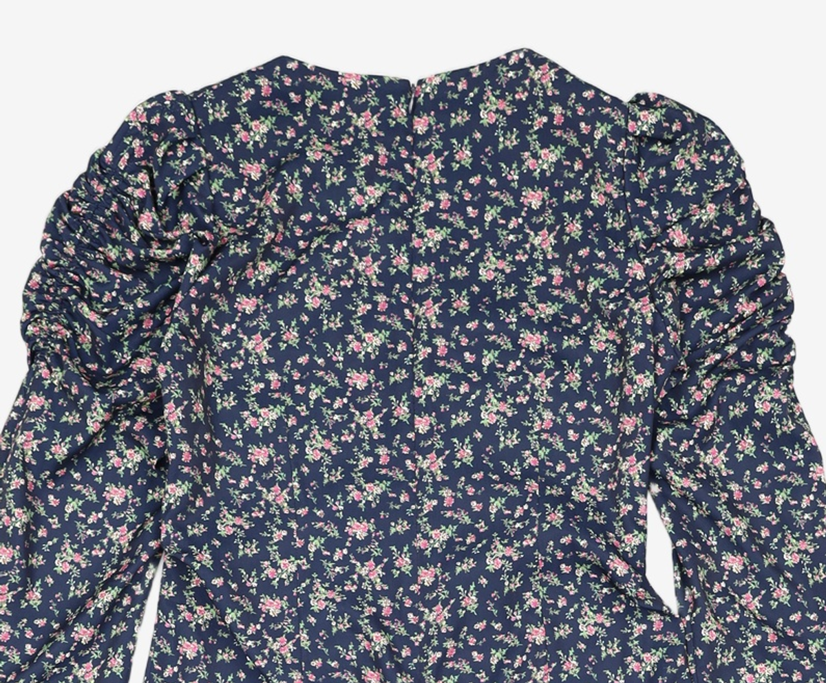오더먼트 바이 보카바카(OTHEMENT BY VOCAVACA) Anna Floral Printed Shirring Maxi Dress VC2399OP002M S