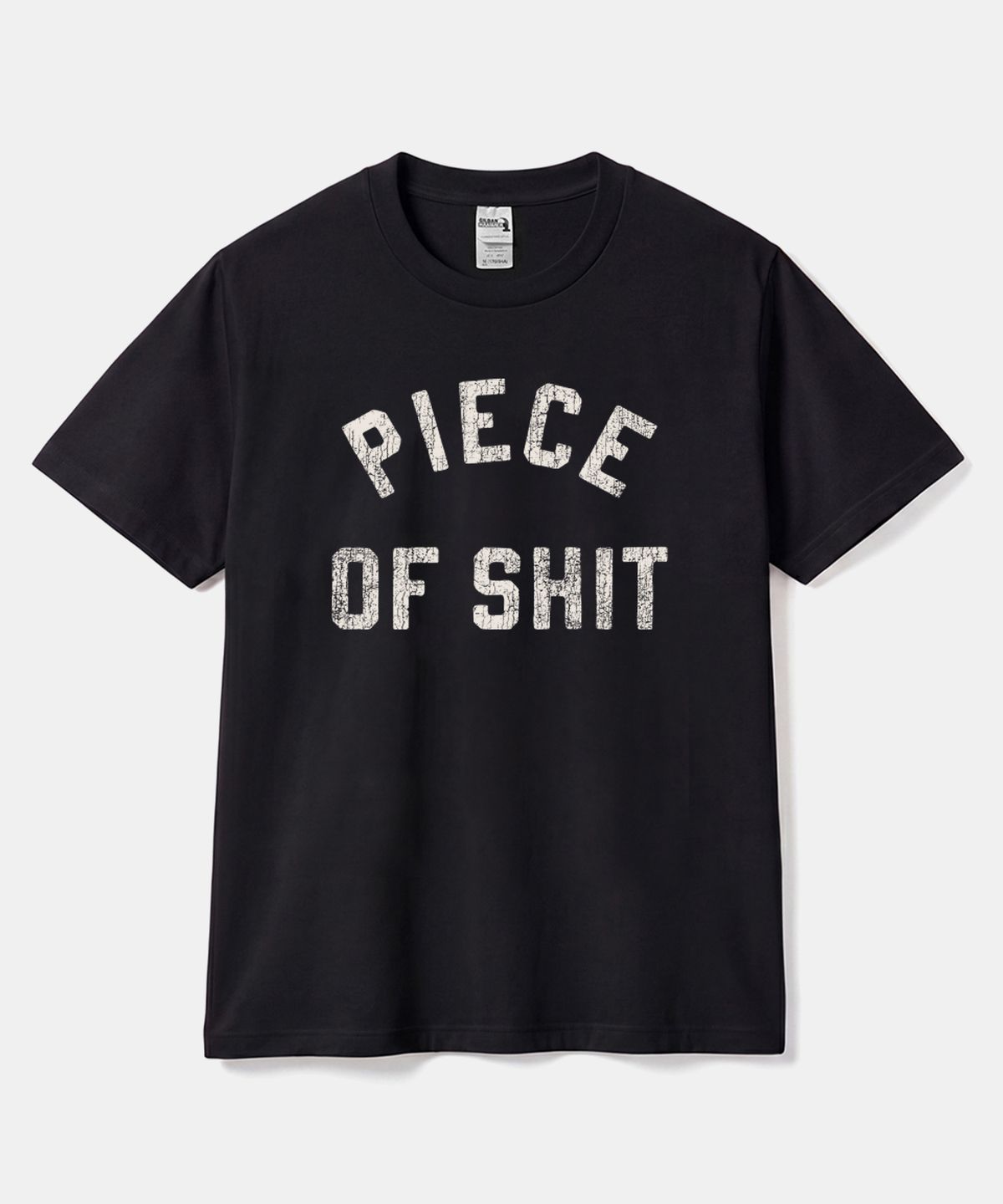 길단(GILDAN) Gildan X 빈티지 컬렉션 PIECE OF SHIT 티셔츠
