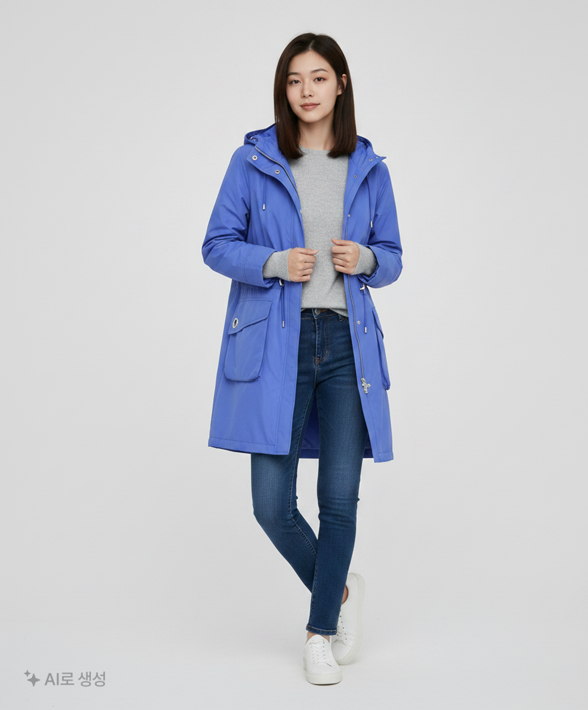 지센(zishen) 봄 가을 코트 100