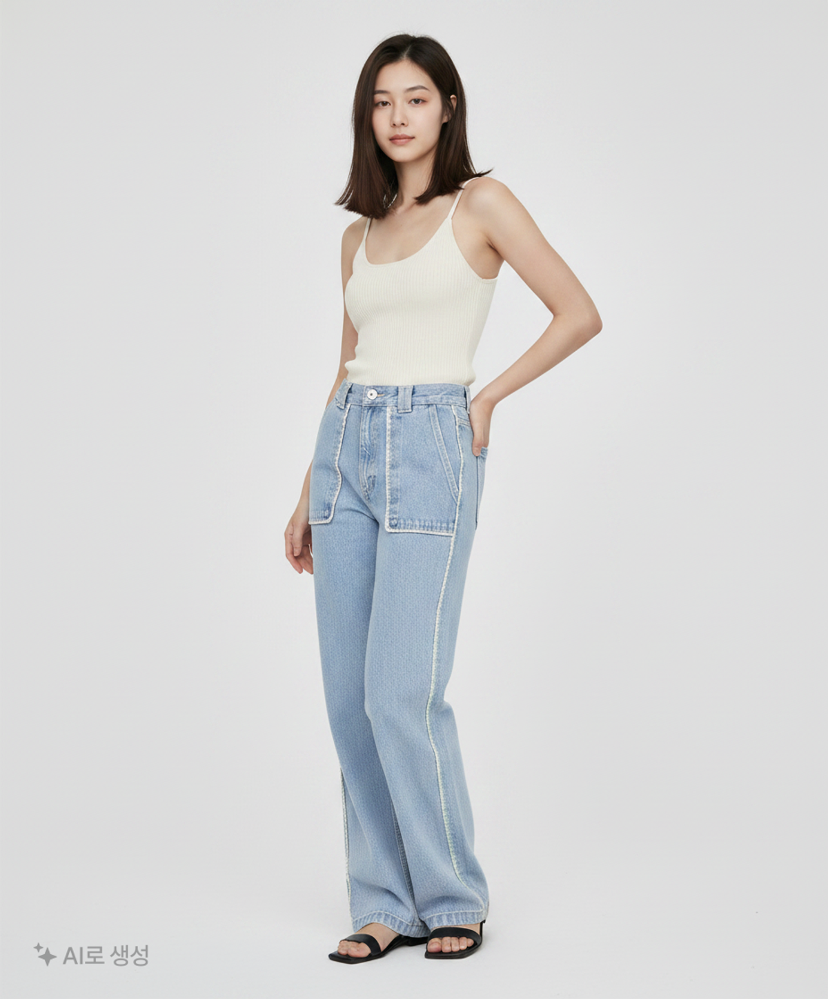 자라(ZARA) 청/데님 팬츠 34