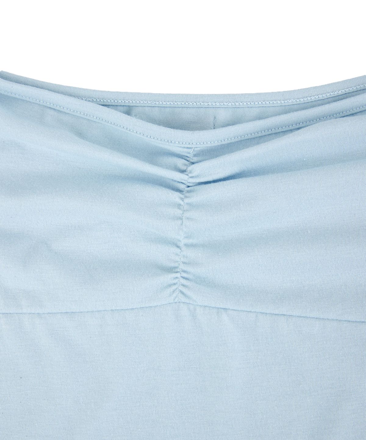 라츠유(LOTSYOU) Ella Shrring T-shirt Sky Blue