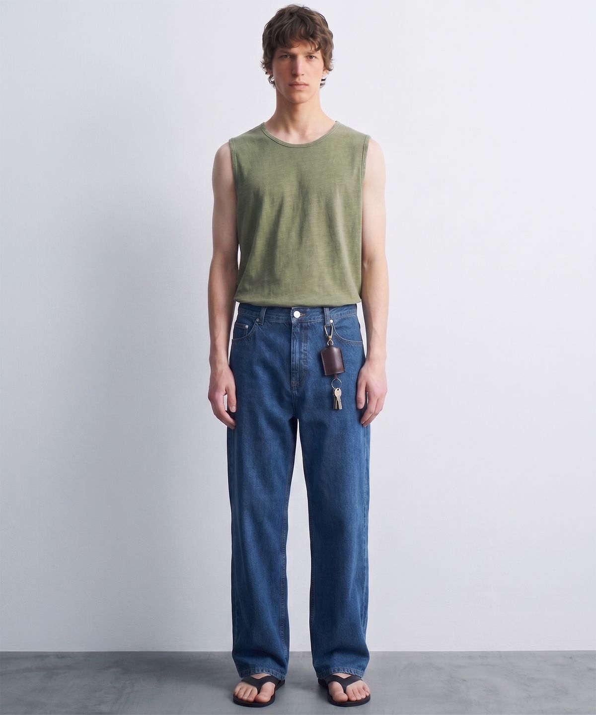 디 그랜드 마틴(DE GRAND MATIN) Pigment Dyed Relaxed Over-fit Sleeveless