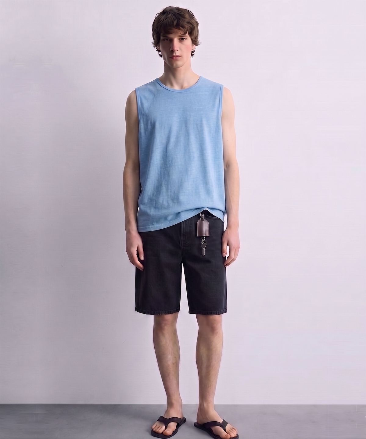 디 그랜드 마틴(DE GRAND MATIN) Pigment Dyed Relaxed Over-fit Sleeveless