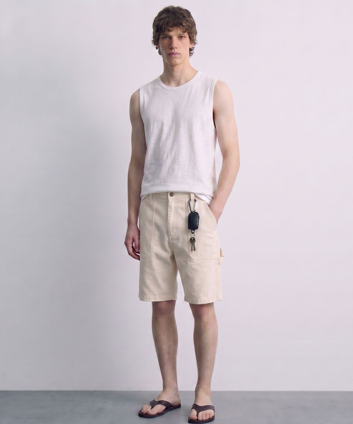 디 그랜드 마틴(DE GRAND MATIN) Pigment Dyed Relaxed Over-fit Sleeveless