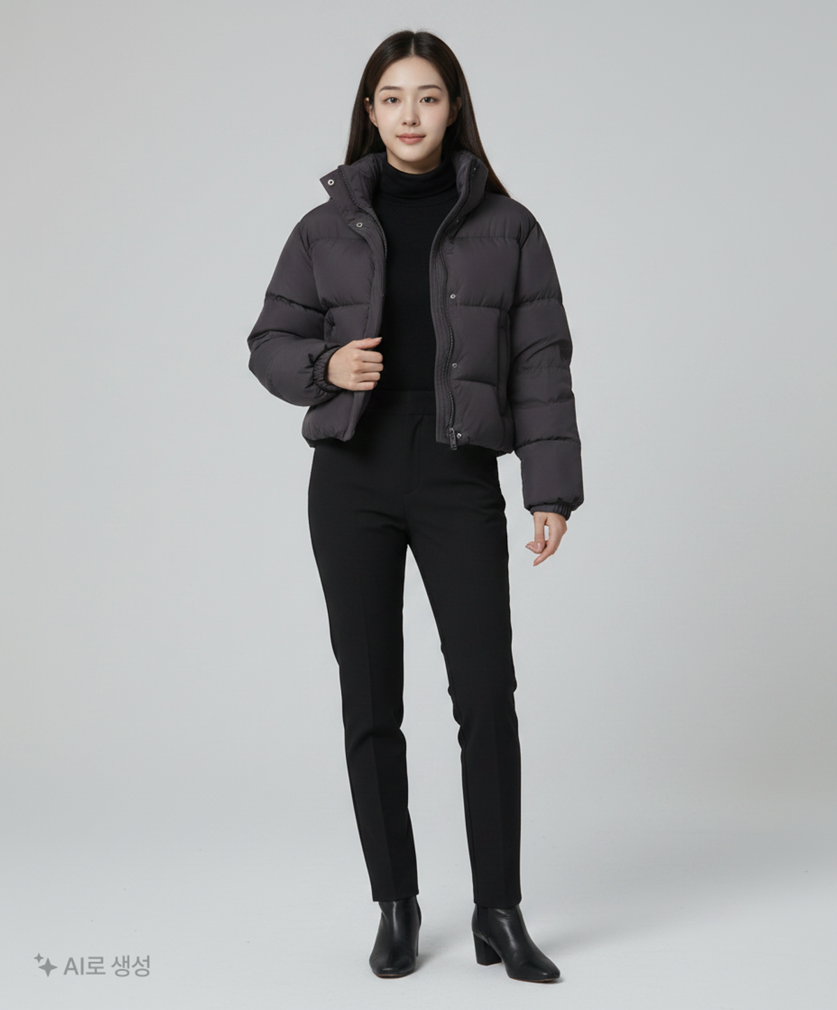 무신사 스탠다드(MUSINSA STANDARD) 숏 패딩/숏 헤비 아우터 S