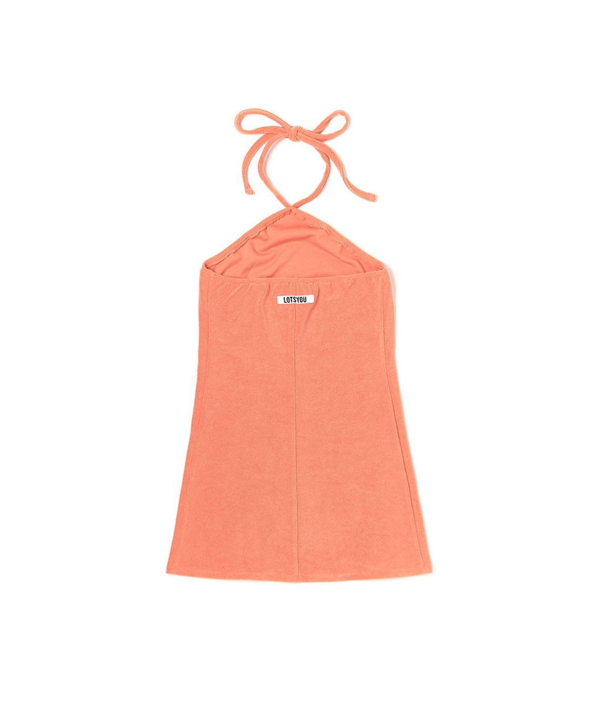 라츠유(LOTSYOU) Terry Dress Orange